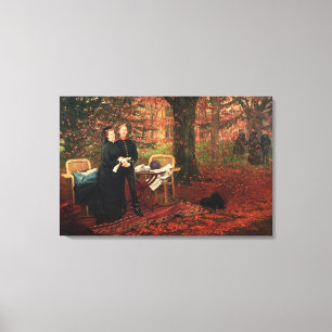 Toile Impératrice Eugenie et Eugene-Louis Napo de James