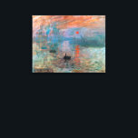 Toile Impression, lever du soleil | CLAUDE MONET |<br><div class="desc">Impression générale,  Sunrise est un tableau de 1872 Claude Monet.</div>