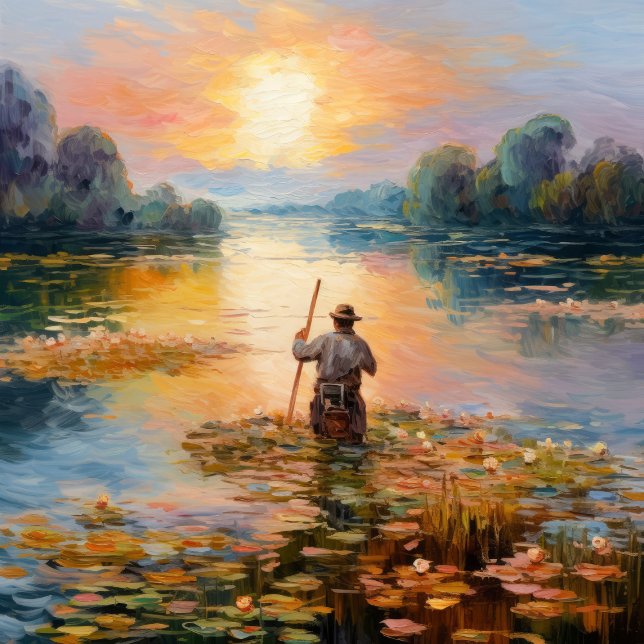 Toile Impressionnisme français (Monet's Palette: Nature's Symphony in Color)