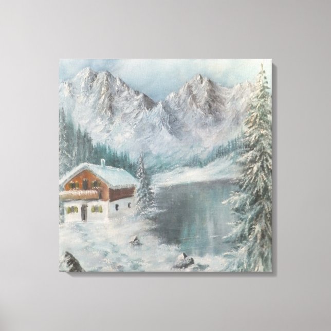 Toile Imprimer Ann Hayes Peinture Bavaroise Sno Dr (Recto)