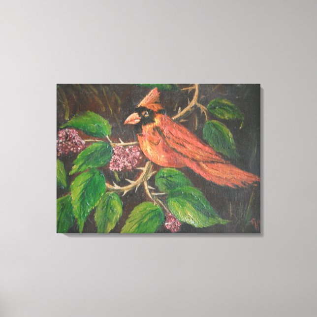 Toile Imprimer Ann Hayes Peinture Cardinal (Recto)