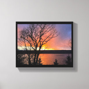 TOILE IMPRIMER CANVAS DU LAC CAYUGA