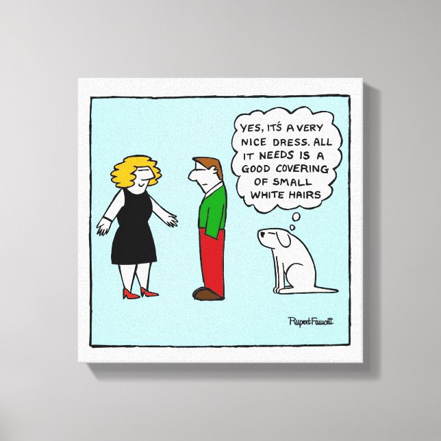 Toile Imprimer - Jolie Robe (Recto)