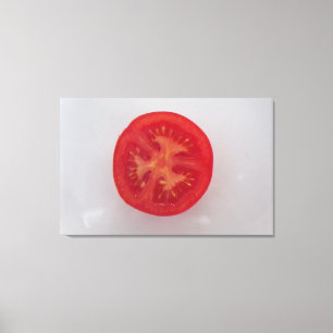 Toile Imprimer l'art photographique "La Tomate"