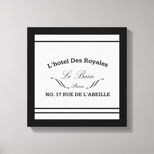 Toile Imprimer Le Bain Canvas (Recto)