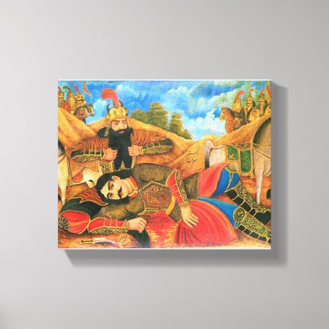 Toile Imprimer Rostam & Sohrab (Recto)