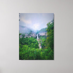 TOILE IMPRIMER TAUGHANNOCK TALLS ITHACA CANVAS