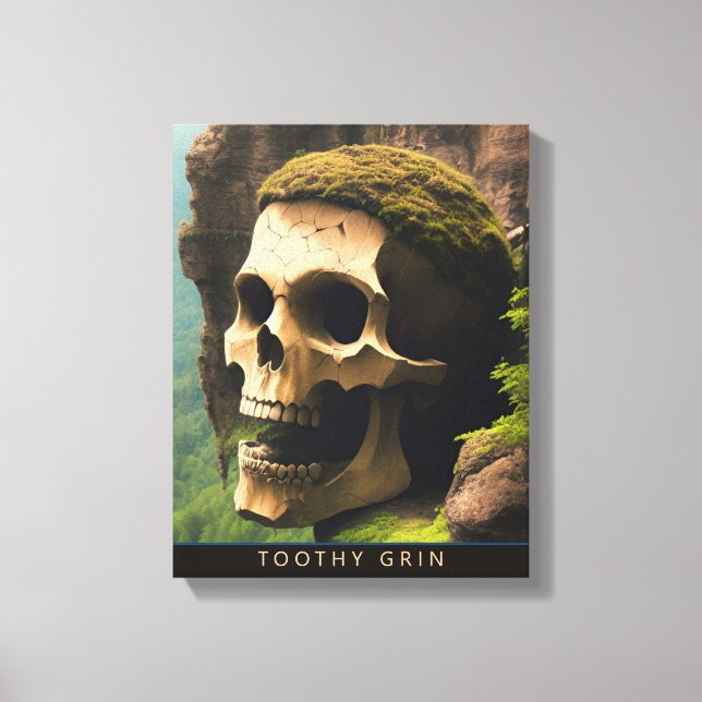 TOILE IMPRIMER TOOTHY GRIN CANVAS (Recto)