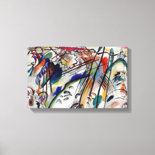 Toile Improvisation 28 de Wassily Kandinsky