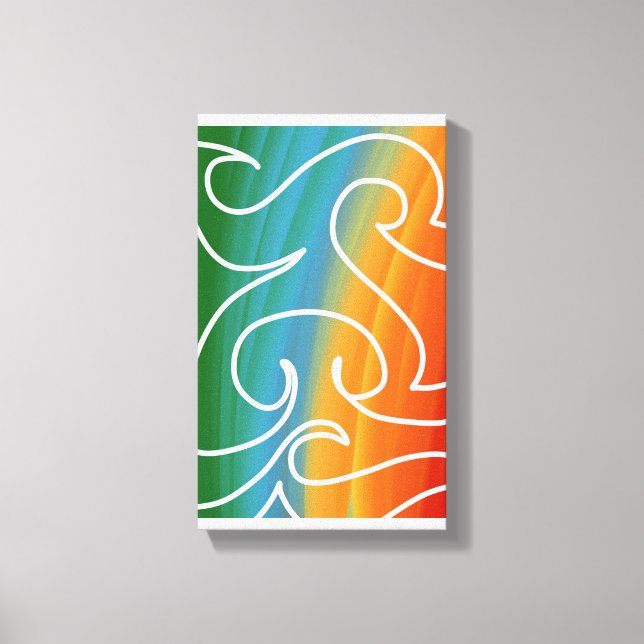 Toile Incroyable art abstrait par RRW 2026 #2 (Recto)