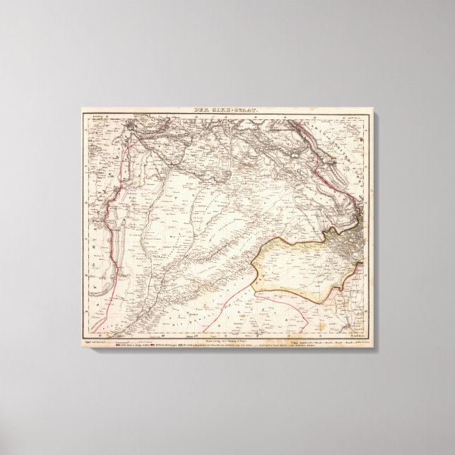 Toile Inde, Pakistan (Recto)