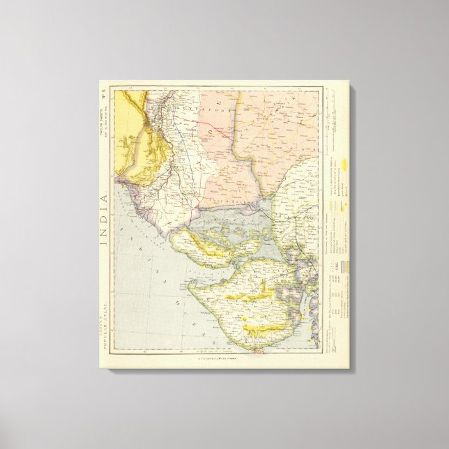 Toile Inde, Pakistan (Recto)