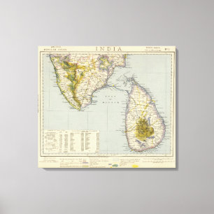 Toile Inde, Sri Lanka