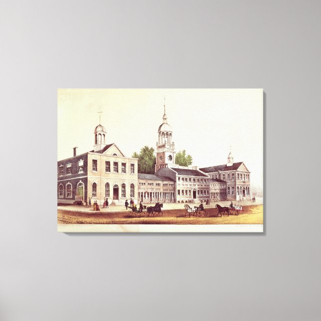 Toile Indépendance, Philadelphie (Recto)