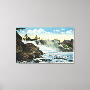 Toile Indian Head et Old Man of the Falls View