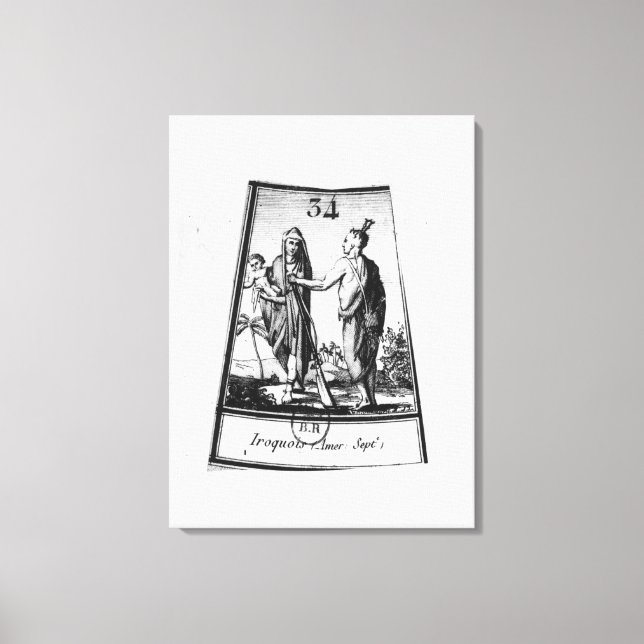 Toile Indiens Iroquois (Recto)