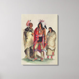 Toile Indiens nord-américains, c.1832