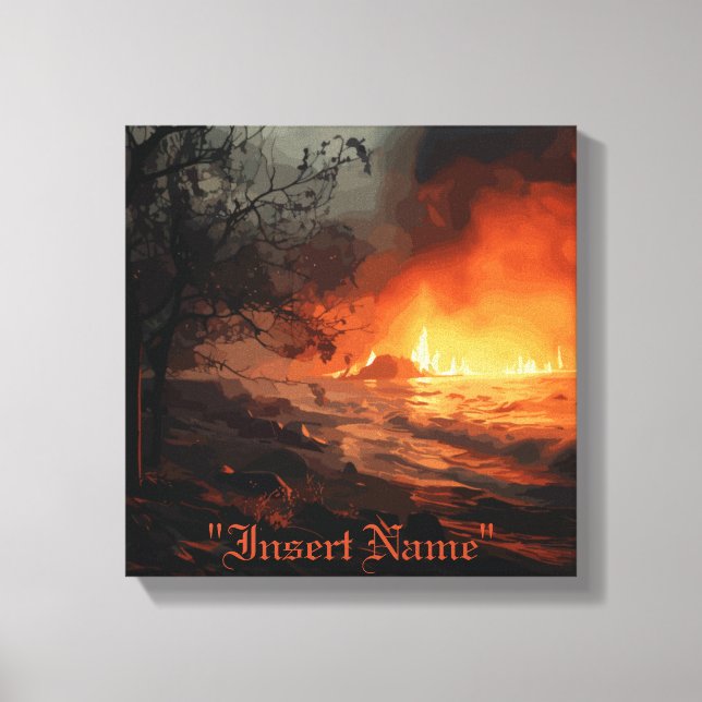 Toile Inferno (Recto)