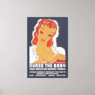 Toile Infirmière du bébé