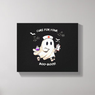 Toile Infirmière fantôme avec potion magique - Cure pour