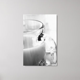 Toile Infrarouge, Noir & Blanc, tasse, verre, café,