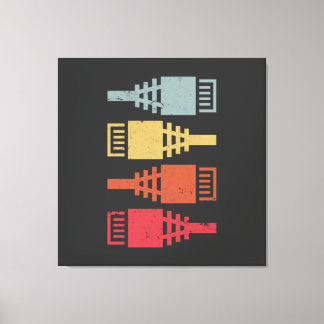 Toile Ingénieur réseau Tech Geek fête LAN