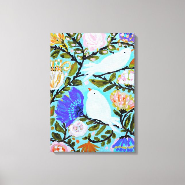 Toile Inséparables doux II (Recto)