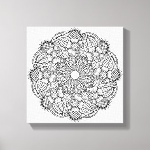 Toile Inspiré autour de la conception 6