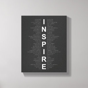 Toile Inspirer la définition Motivational Wall Art