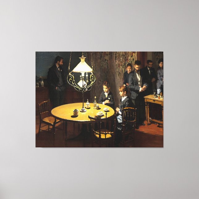 Toile Intérieur, Après Le Dîner (Recto)