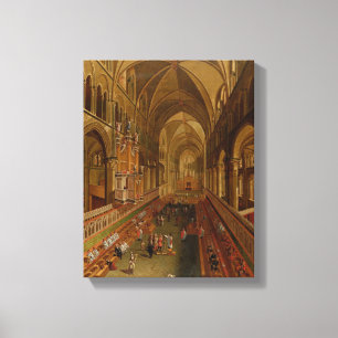 Toile Intérieur de la cathédrale de Cantorbéry,