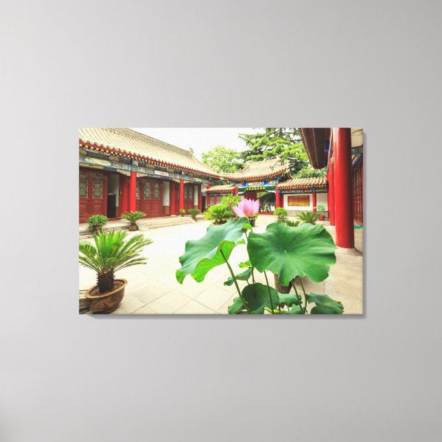 Toile Intérieur de la pagode de Chine (Recto)