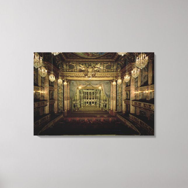 Toile Intérieur de l'Opéra, achevé en 1770 (re (Recto)