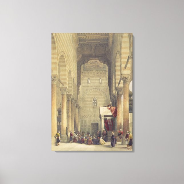 Toile Interior of the Mosque of the Metwalys, Cairo, fro (Recto)