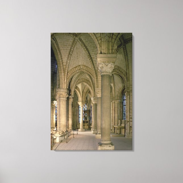 Toile Interior view of the ambulatory (photo) (Recto)