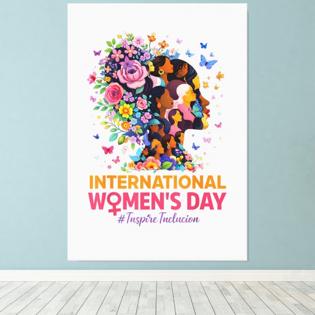 Toile International Women's Day (Insitu (Plancher de Bois))