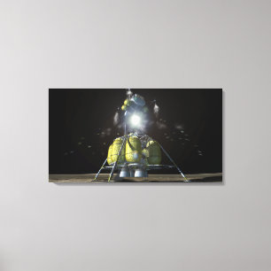 Toile Interprétation d'artiste d'un nouveau vaisseau