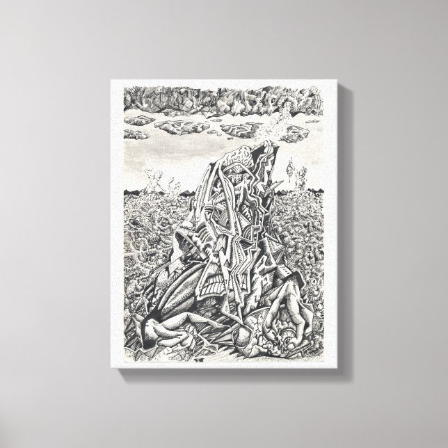 Toile Intimidation, par Brian Benson (Recto)