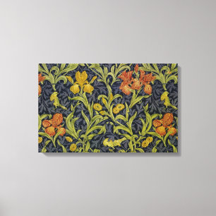 Toile Iris Motif (par William Morris)