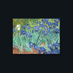 Toile Irises by Van Gogh Wrapped Canvas<br><div class="desc">Vincent van Gogh's art - Paintings of floral and nature - Post-impressionist landscape artworks</div>