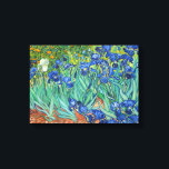 Toile Irises par Van Gogh<br><div class="desc">Irises de Van Gogh. Visitez mon magasin pour un design plus intéressant et plus de choix de couleurs => zazzle.com/iwheels*</div>