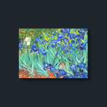 Toile Irises par Van Gogh<br><div class="desc">Irises de Van Gogh. Visitez mon magasin pour un design plus intéressant et plus de choix de couleurs => zazzle.com/iwheels*</div>