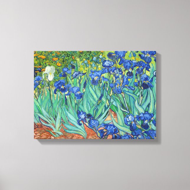 Toile Irises par Van Gogh (Recto)