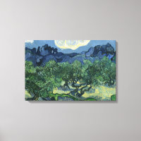 Irises par Van Gogh Wrapped Canvas