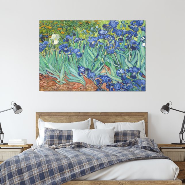 Toile Irises par Vincent van Gogh (Insitu(Chambre))