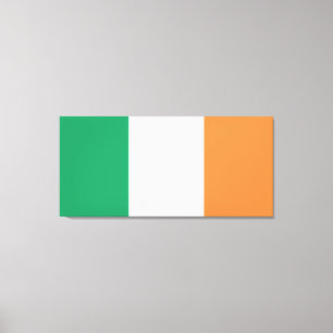 Toile Irlande National Flag, standard irlandais, bannièr