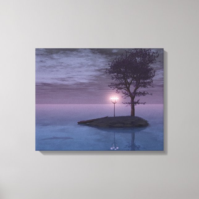 Toile Isle of Wanderers Imprimer (Recto)