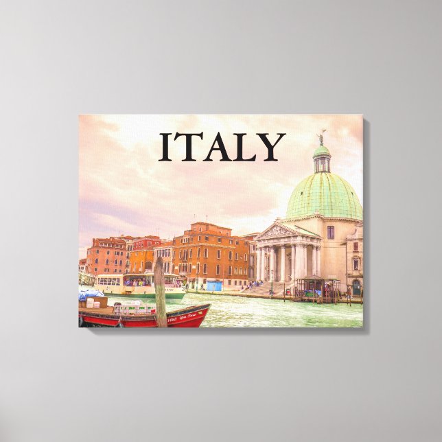 Toile Italie (Recto)