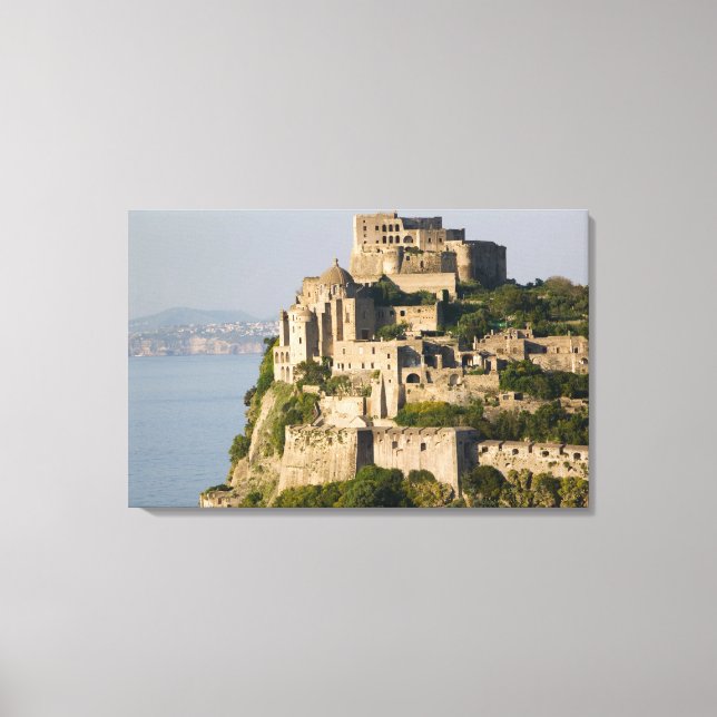 Toile ITALIE, Campanie, baie de Naples), ISCHIA, (Recto)