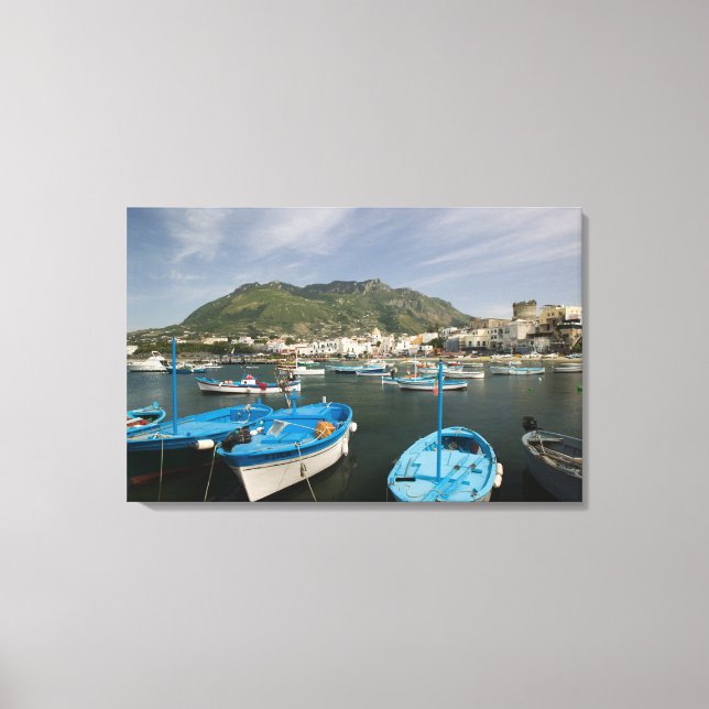 Toile ITALIE, Campanie, (Baie de Naples), ISCHIA, FORIO  (Recto)